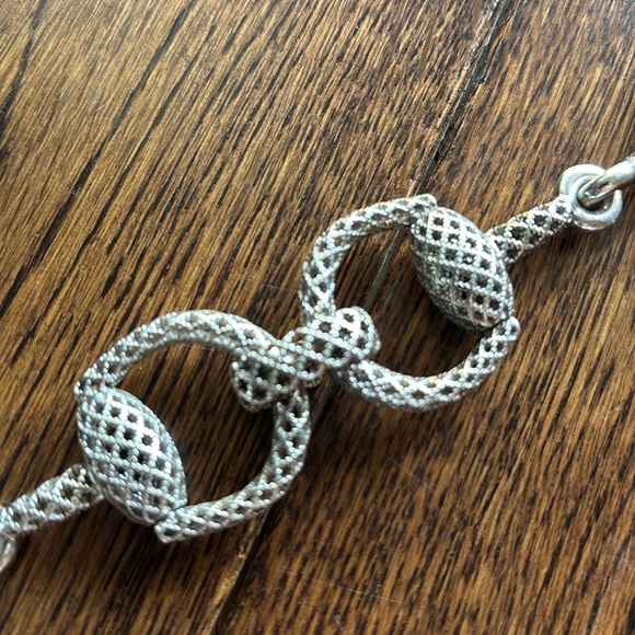 Gucci Sterling Silver Horsebit Diamantissima Bracelet - Picture 12 of 16